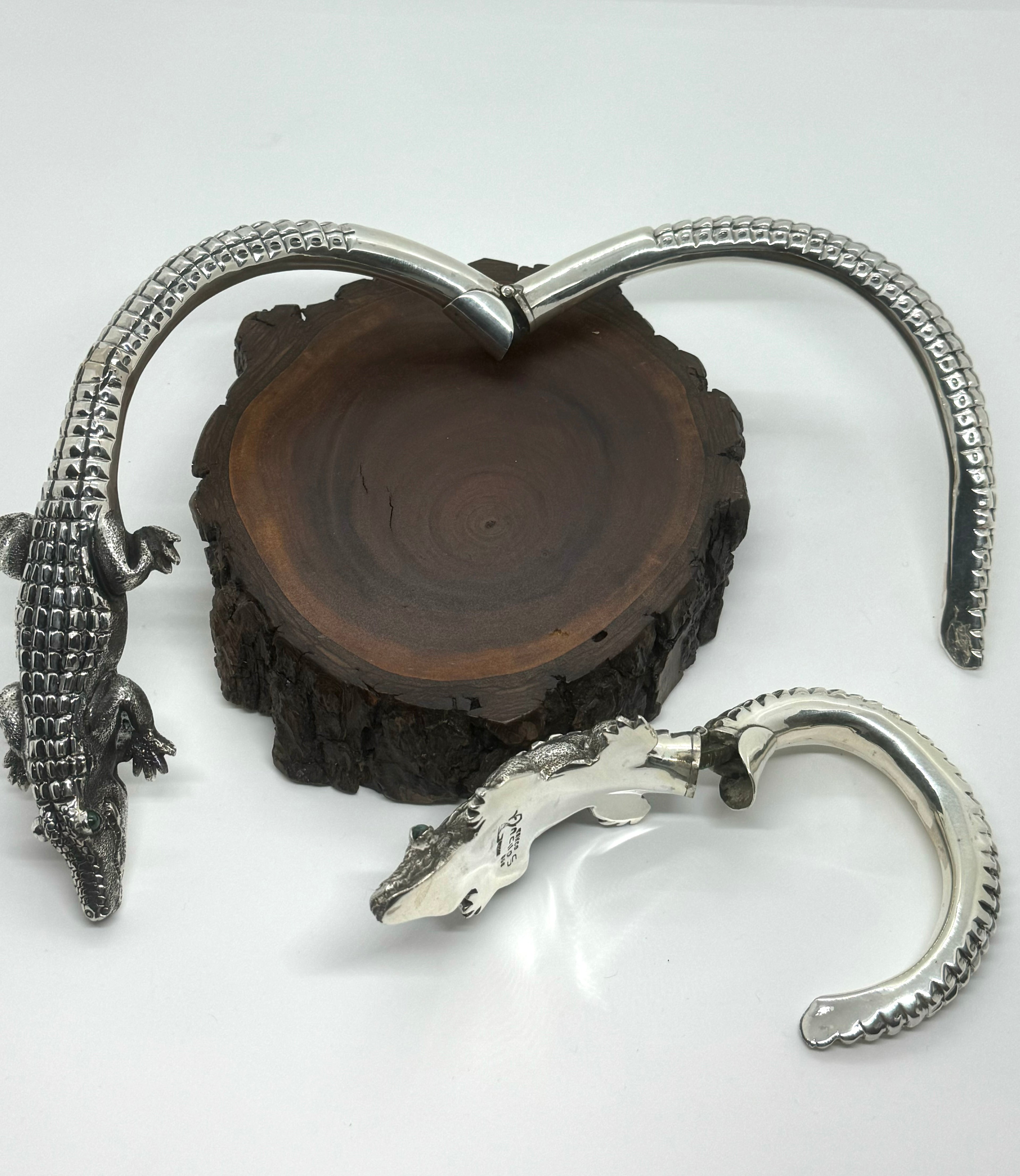 Alligator Necklace/ Bracelet set