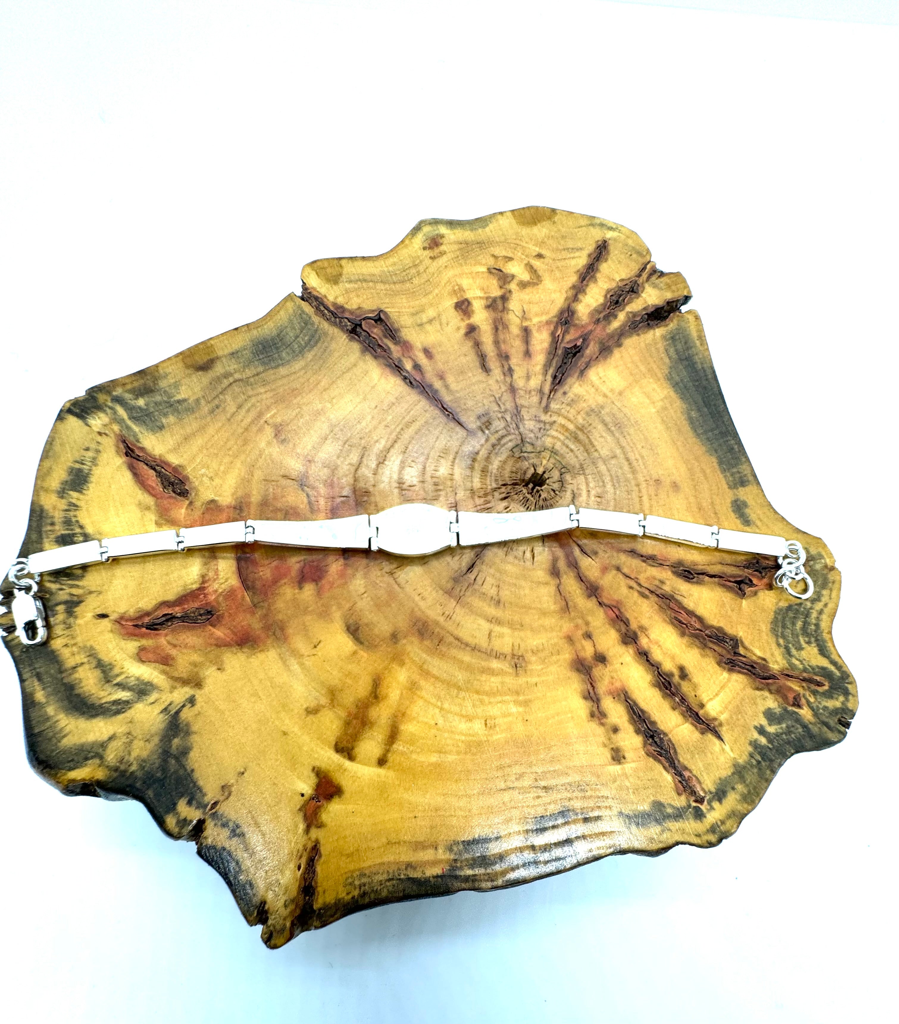 Multi-color fire opal bracelet