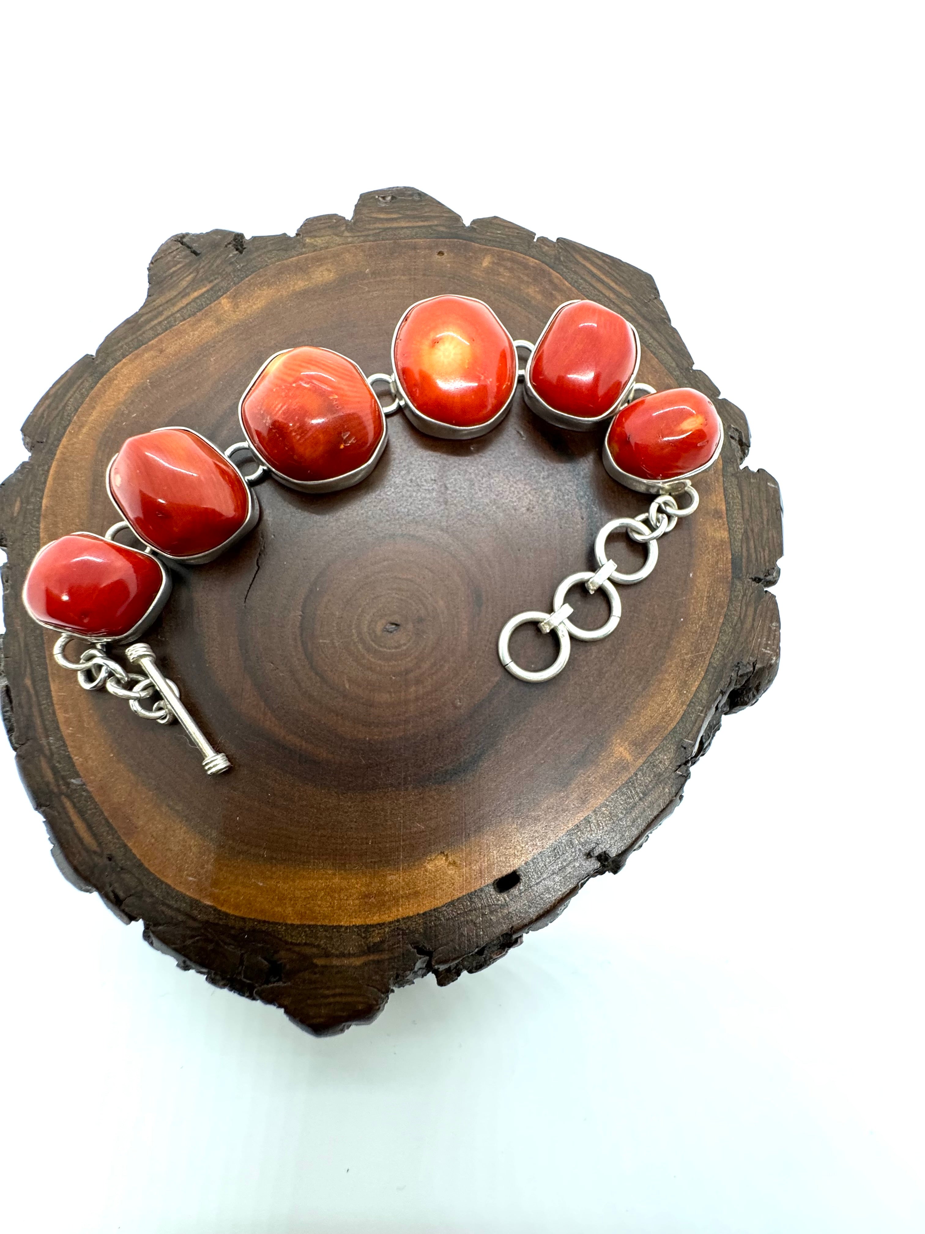 Red Coral Bracelet