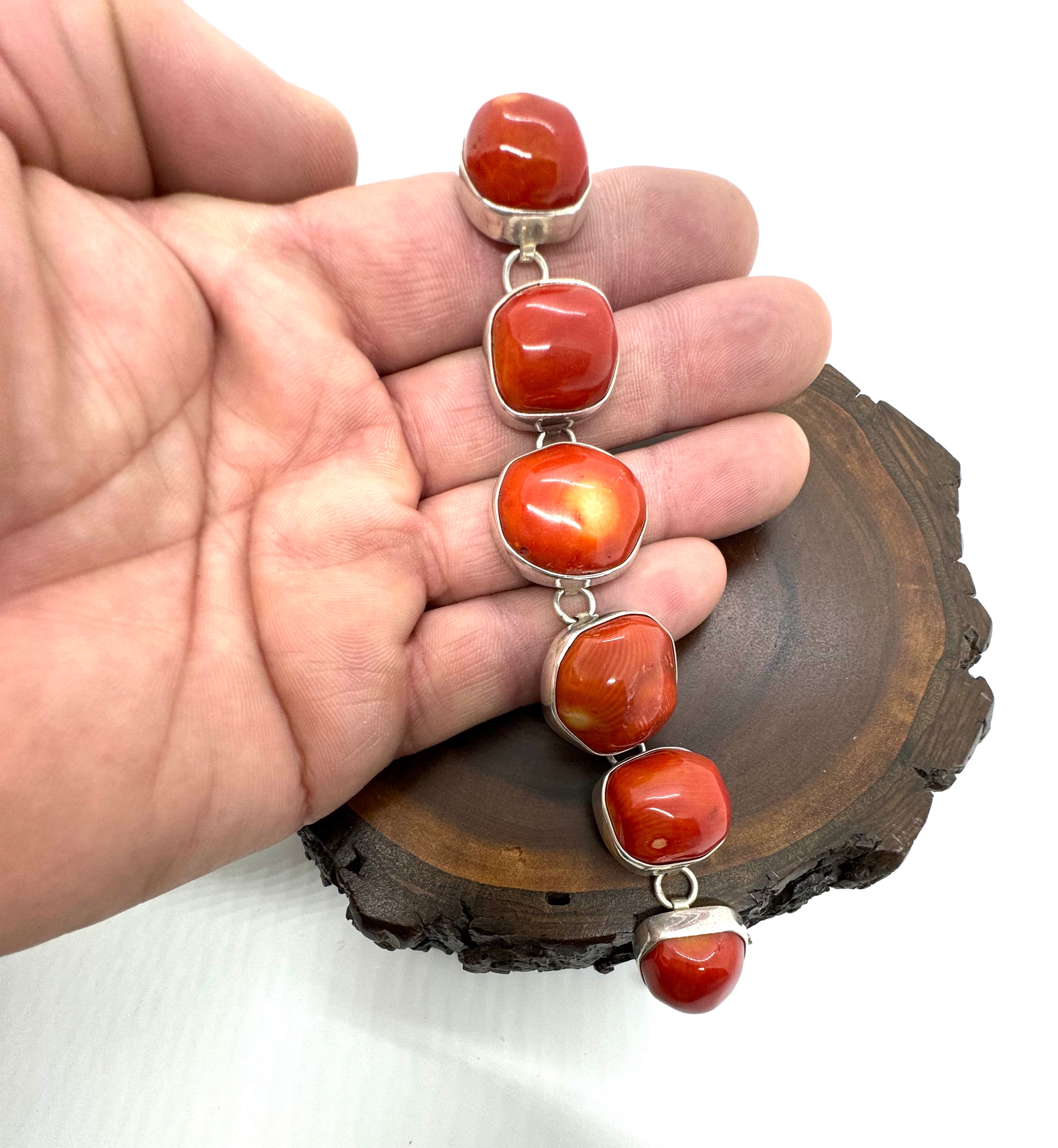 Red Coral Bracelet