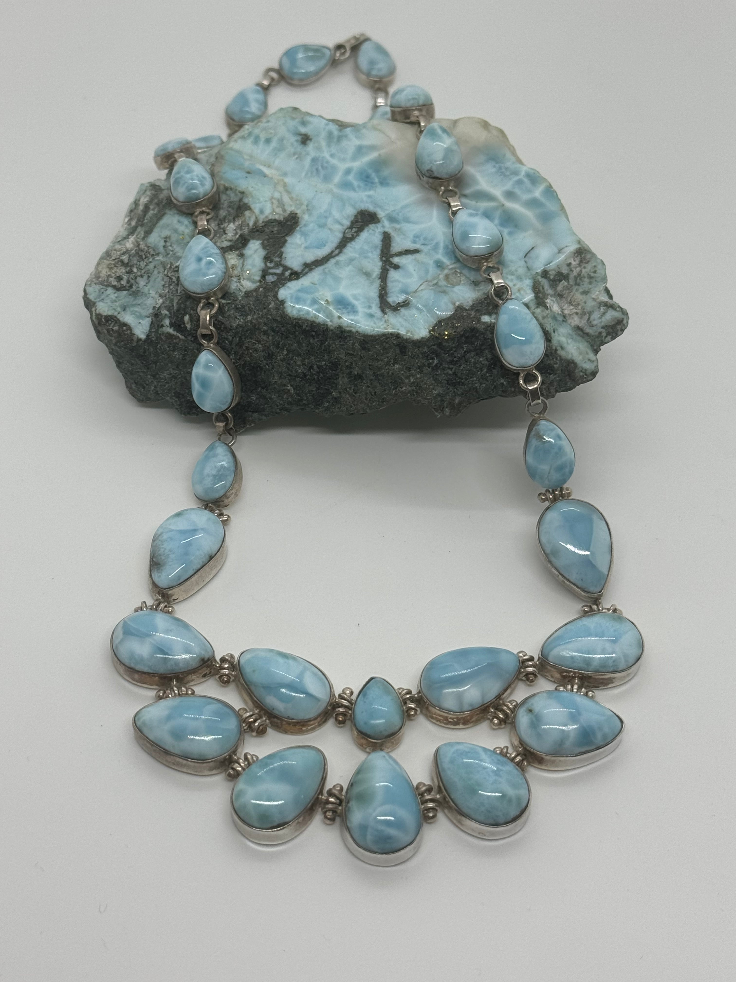 Larimar necklace