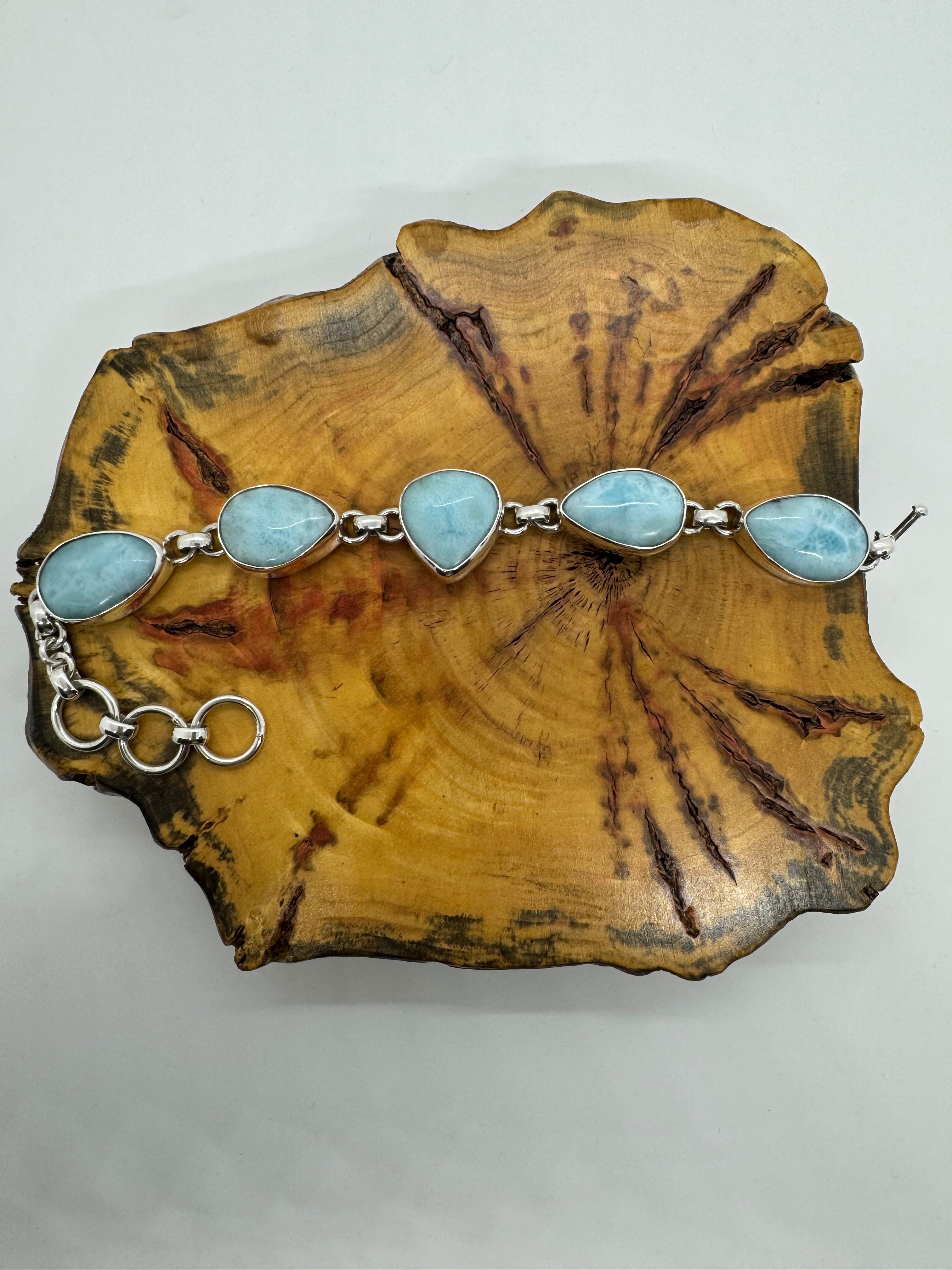 Larimar bracelet