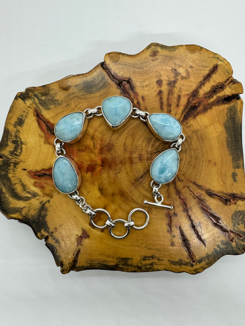 Larimar bracelet