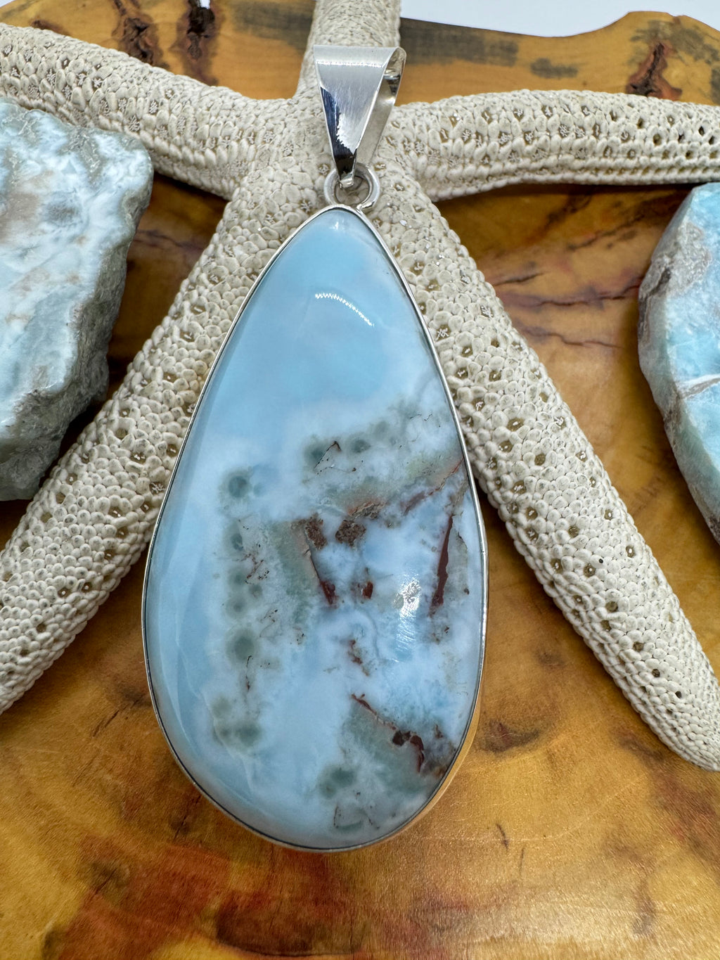 Larimar pendant