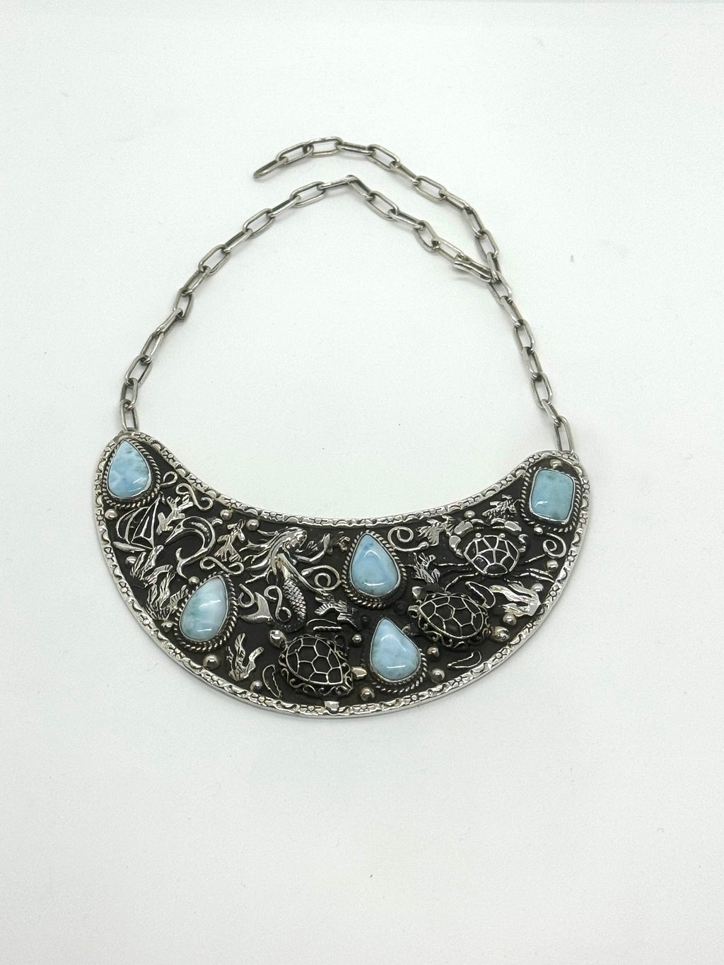 Seascape Larimar necklace