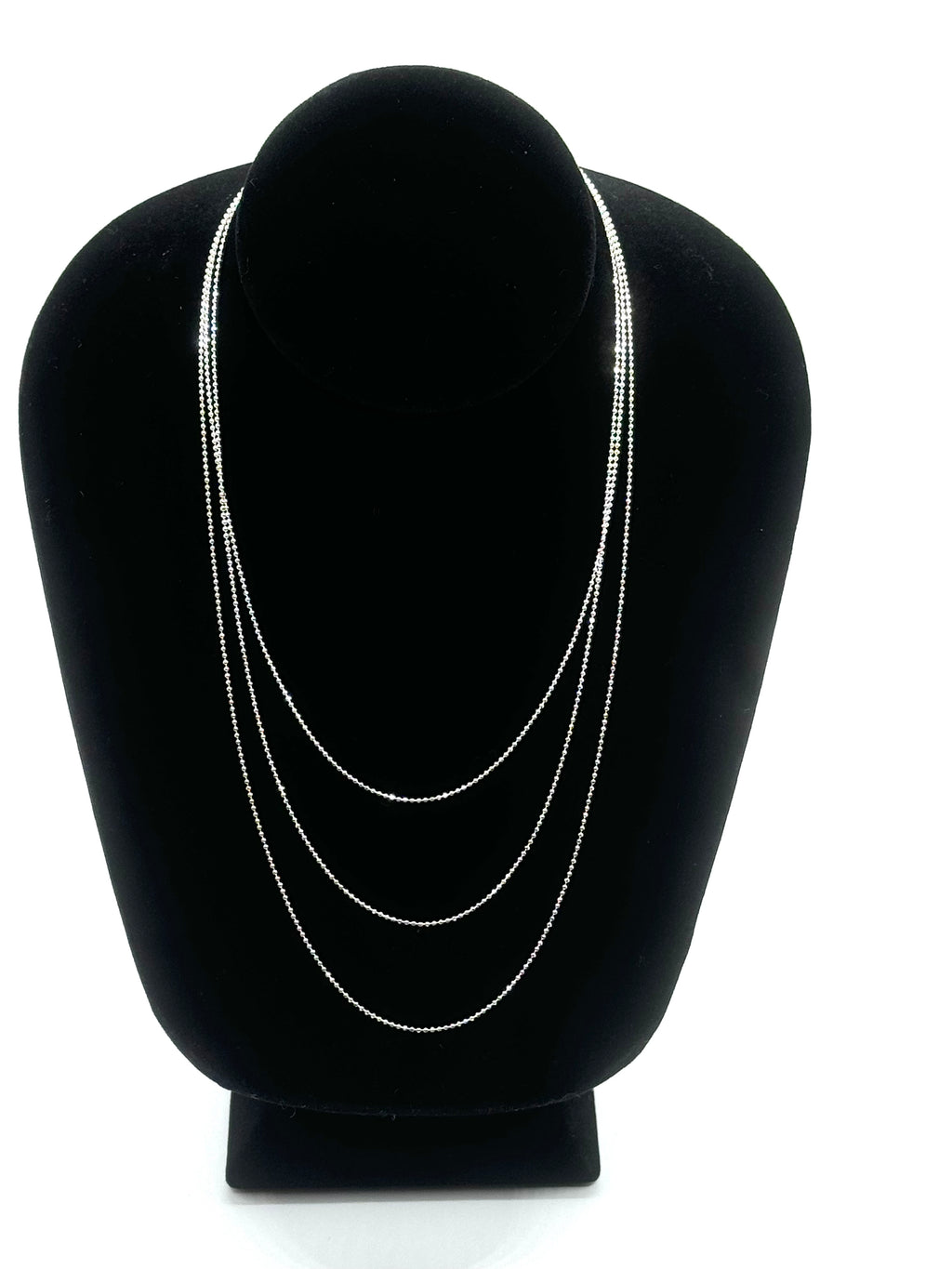 Italian sterling silver ball chain