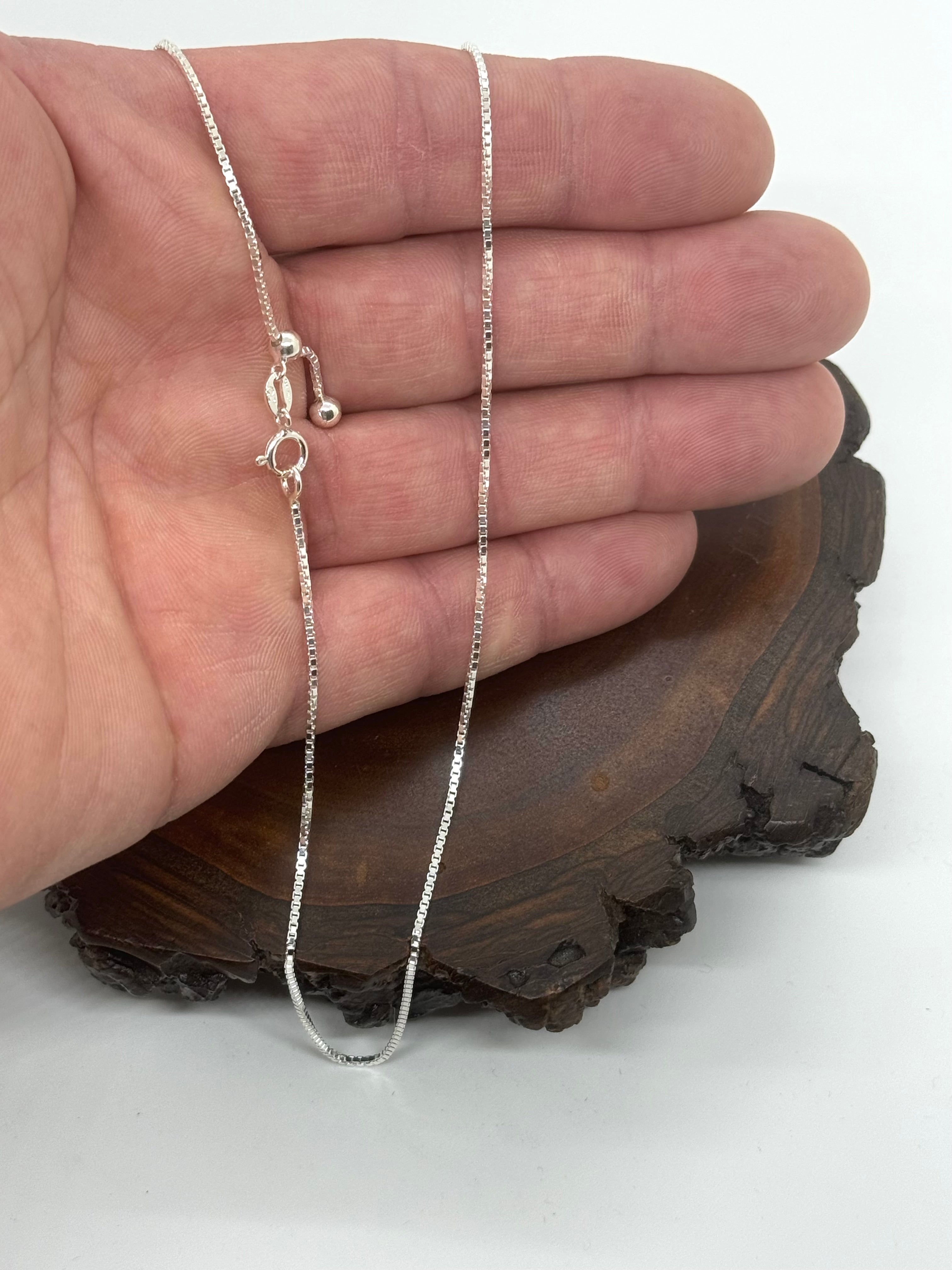 24”adjustable Italian box chain