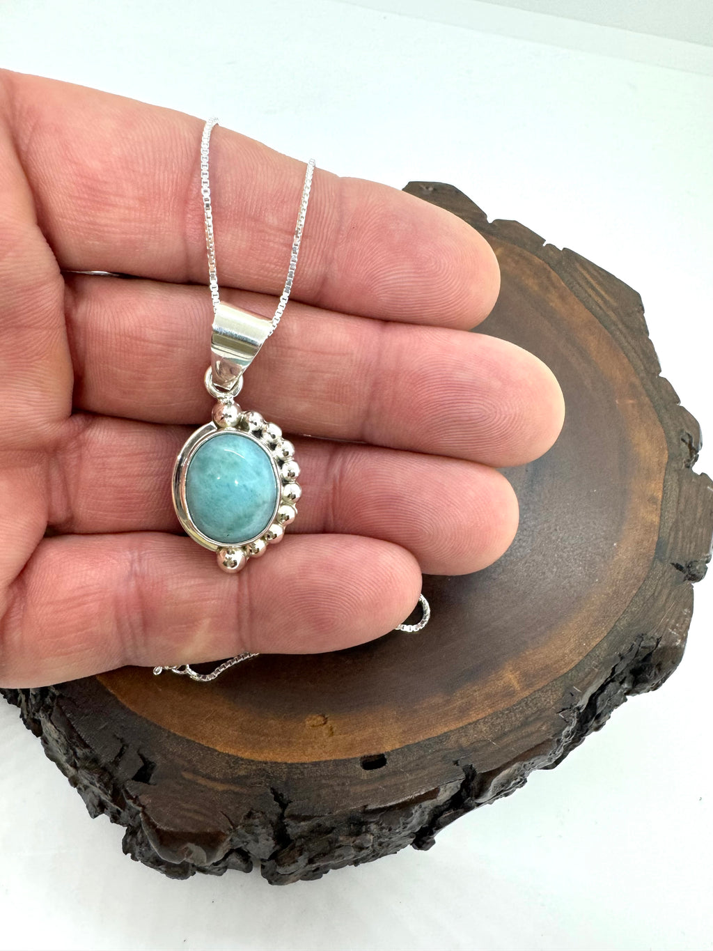 Surfside Larimar necklace