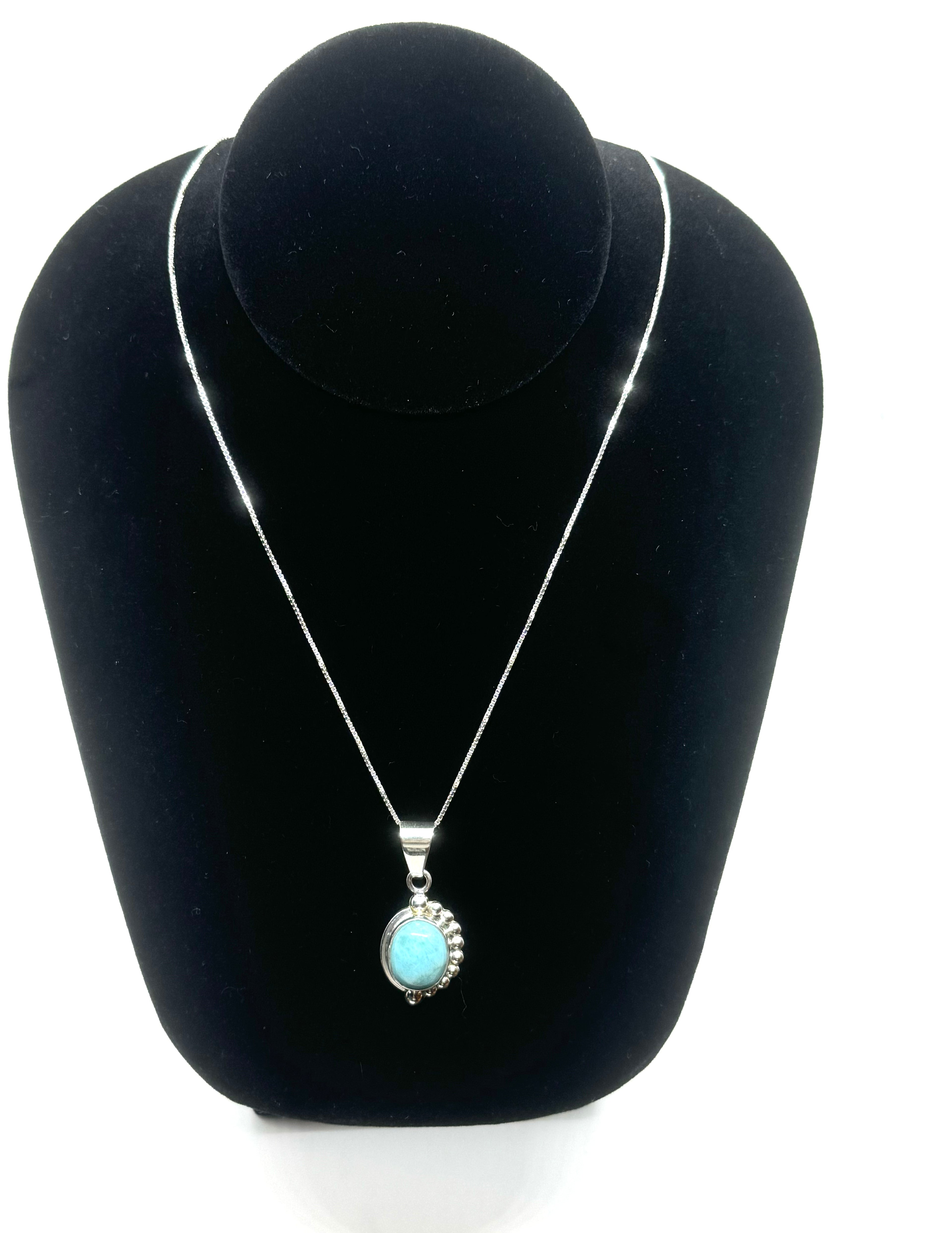 Surfside Larimar necklace