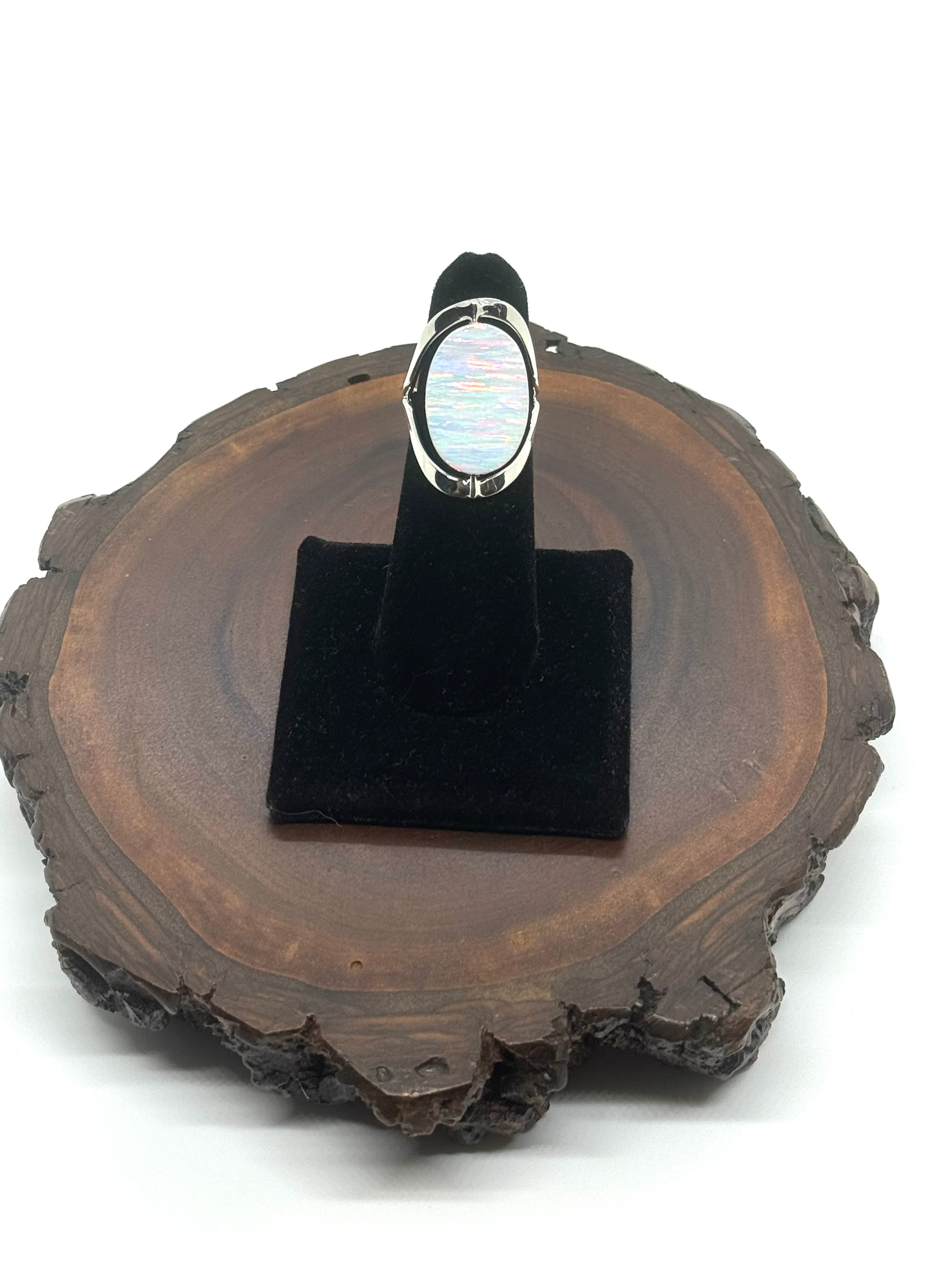 Fire Opal Ring (reversible)