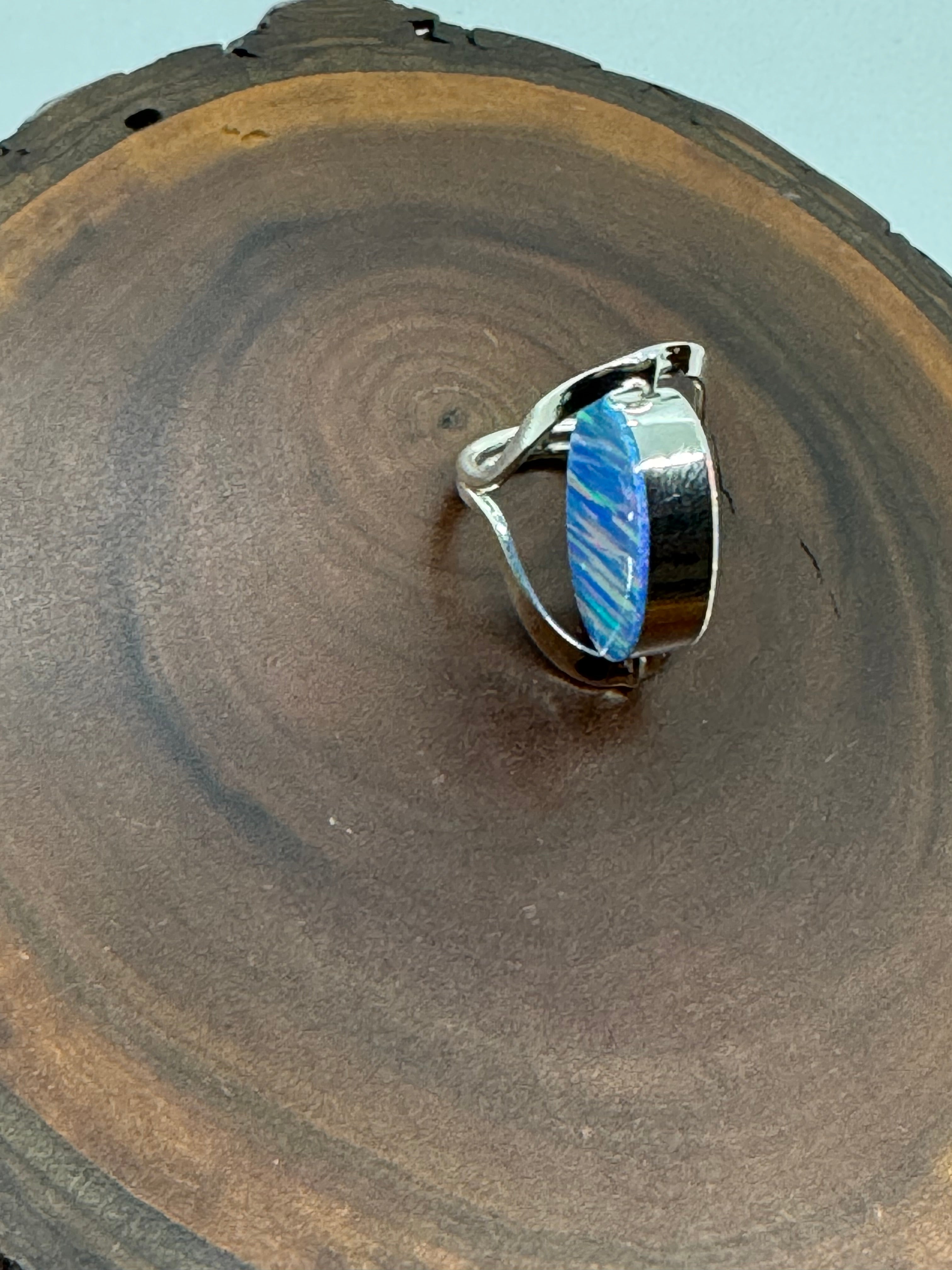 Fire Opal Ring (reversible)