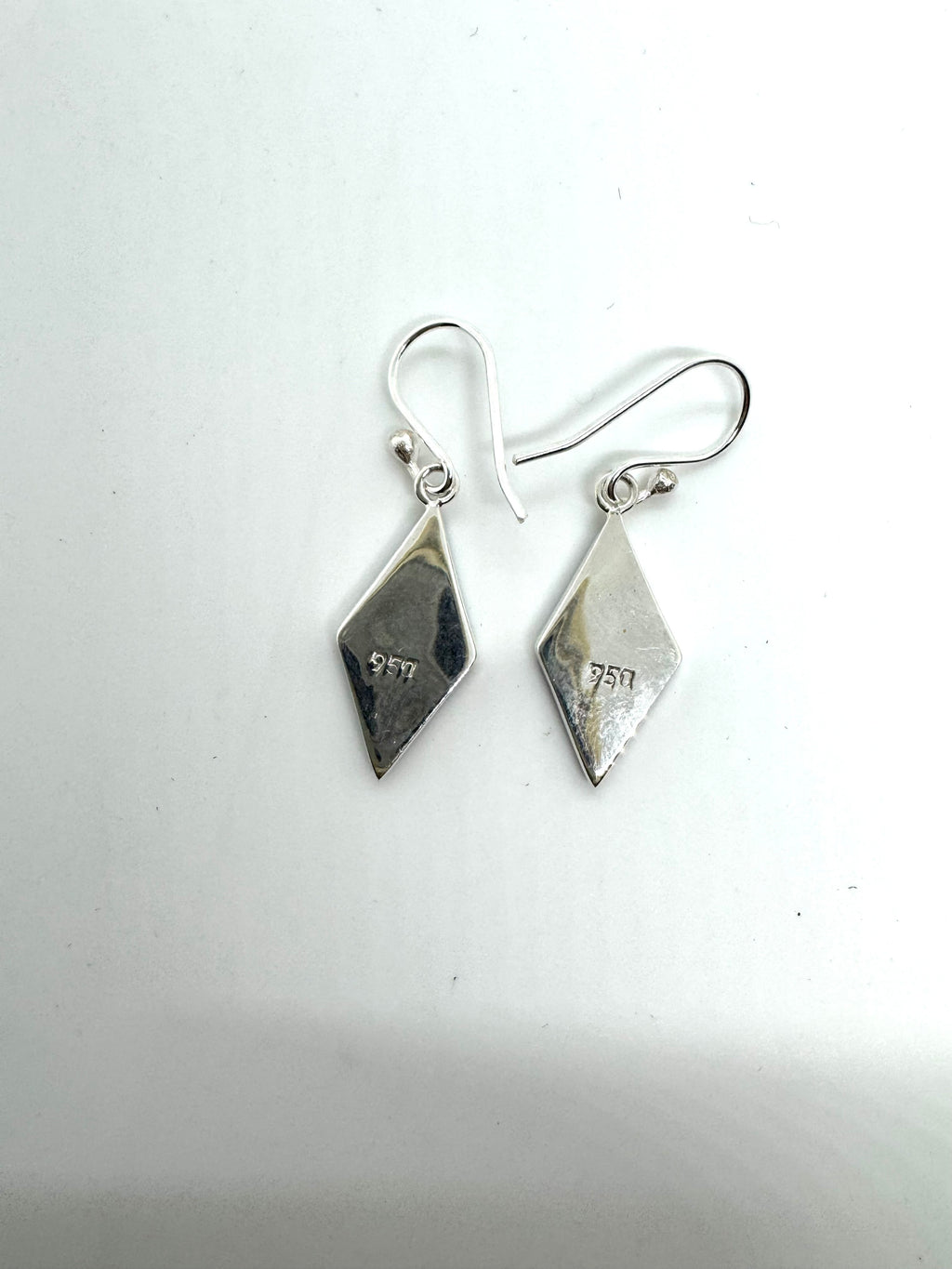 Multi color fire opal hanging earrings