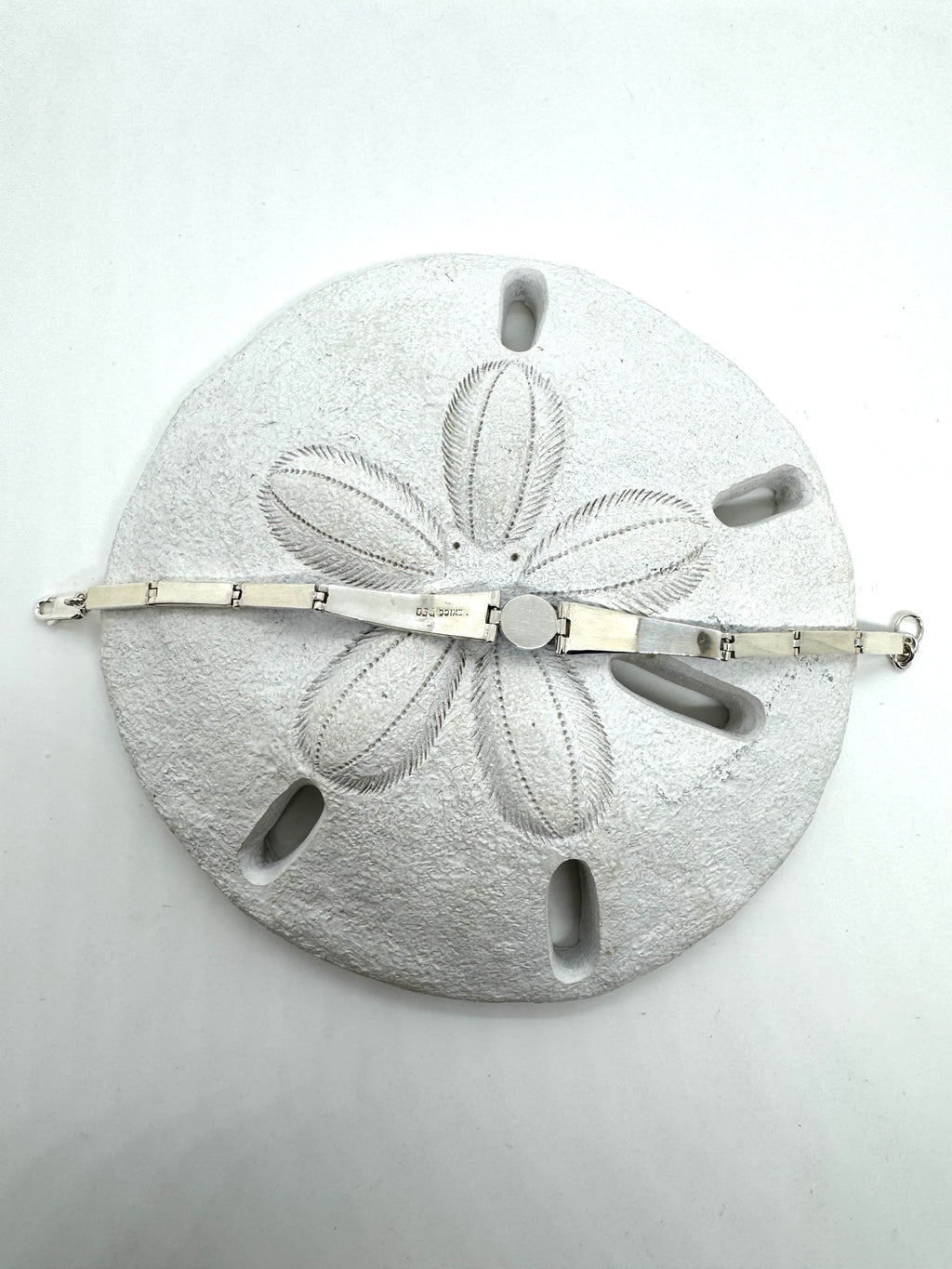 Blue fire opal bracelet