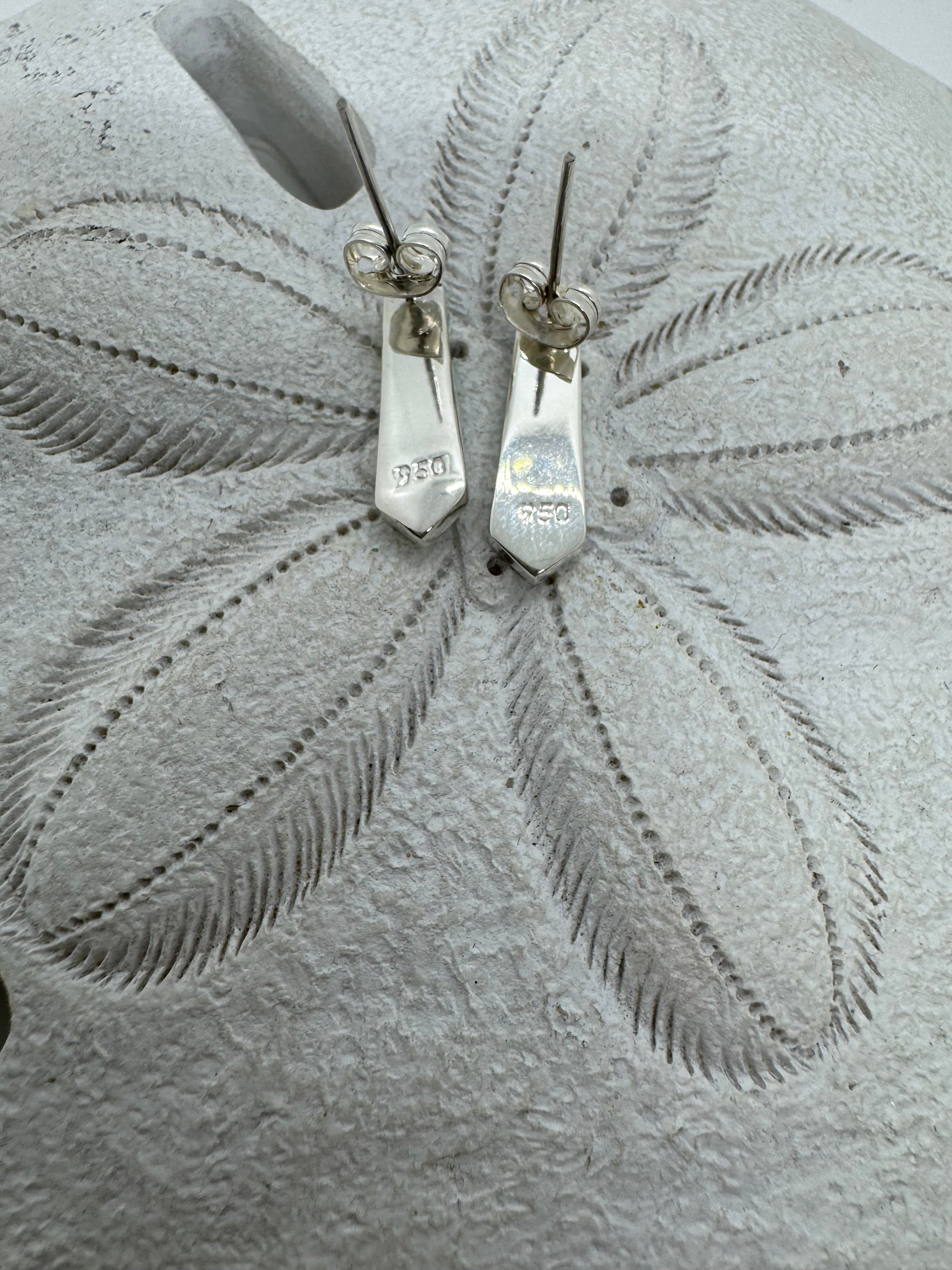 Multicolored fire opal post earrings