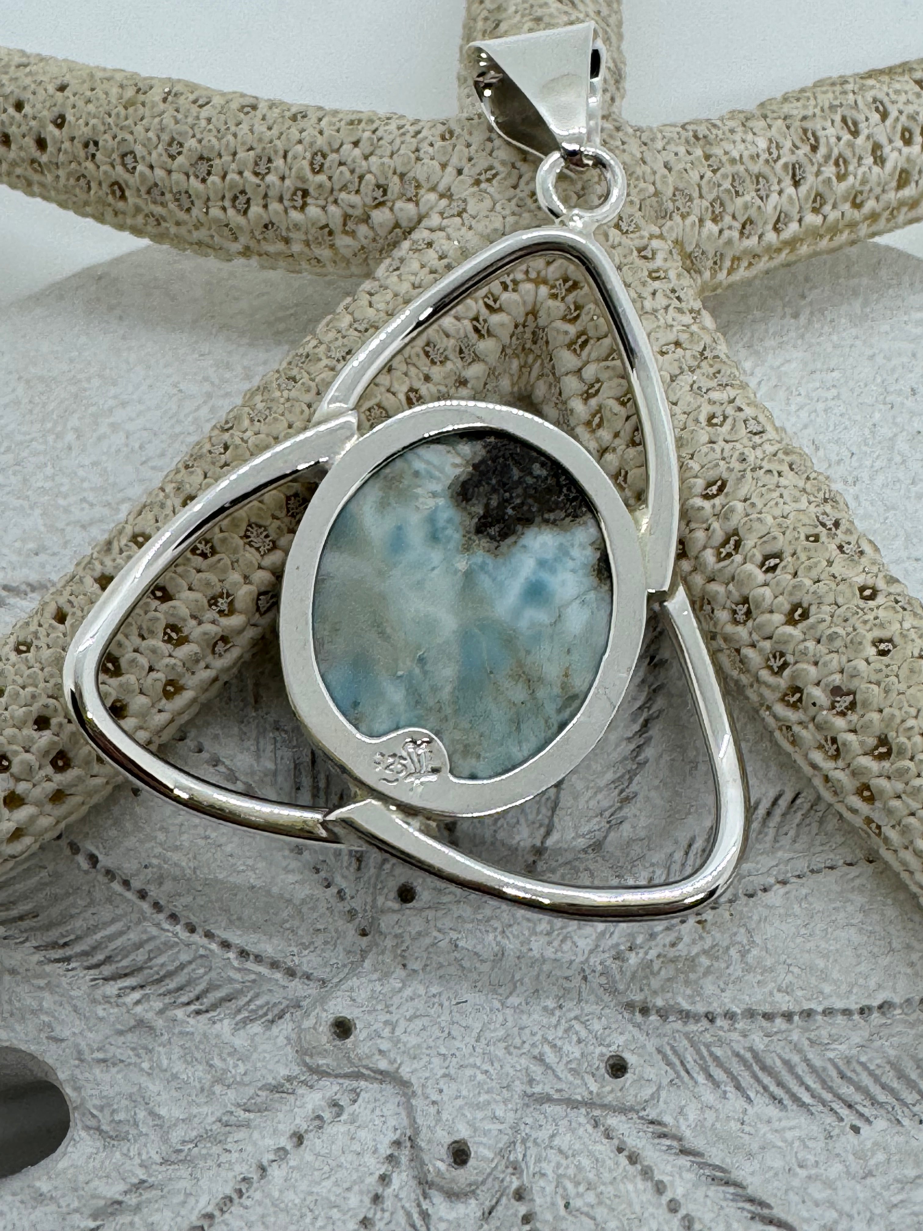 Try Island Larimar pendant