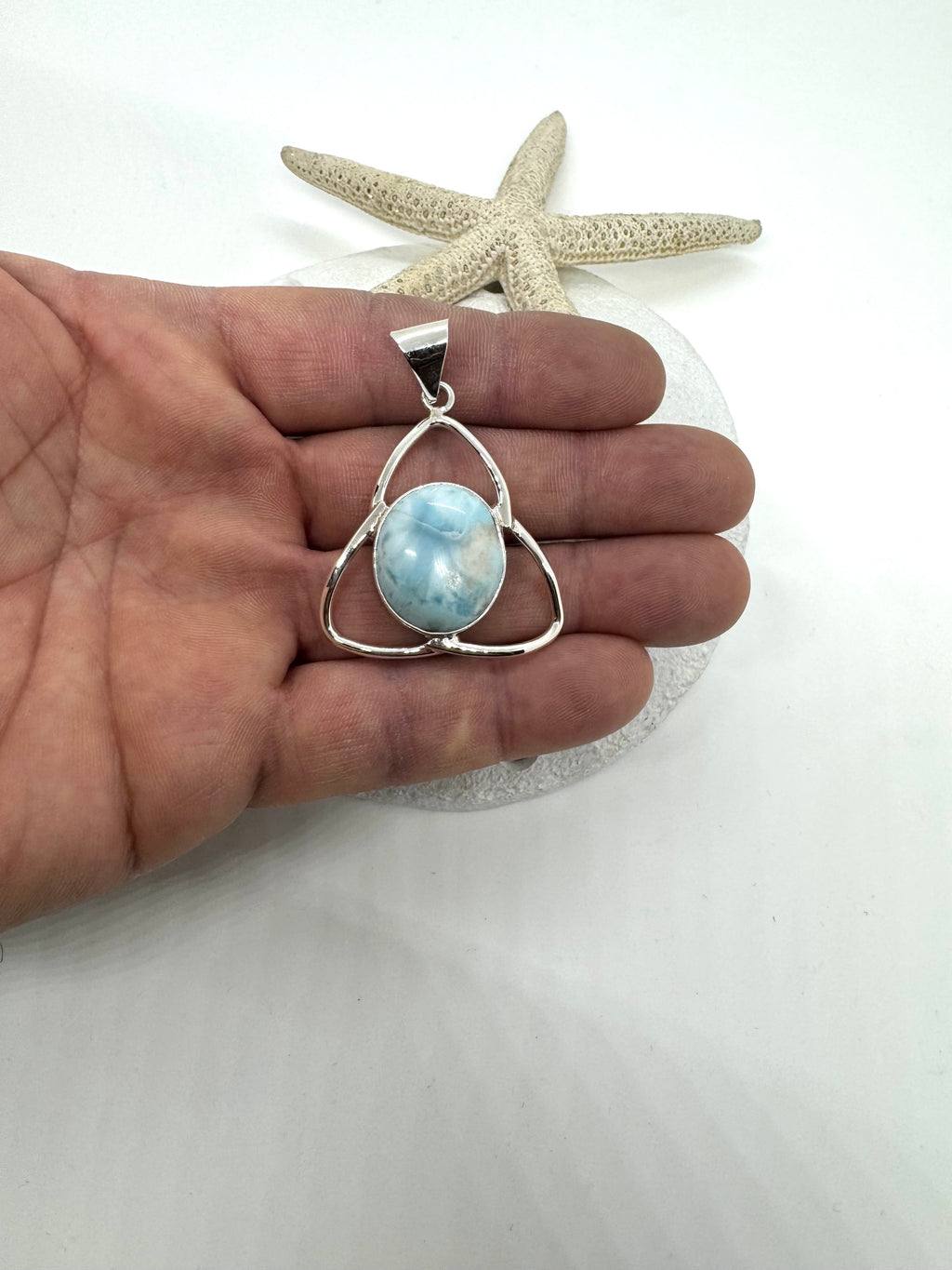 Try Island Larimar pendant
