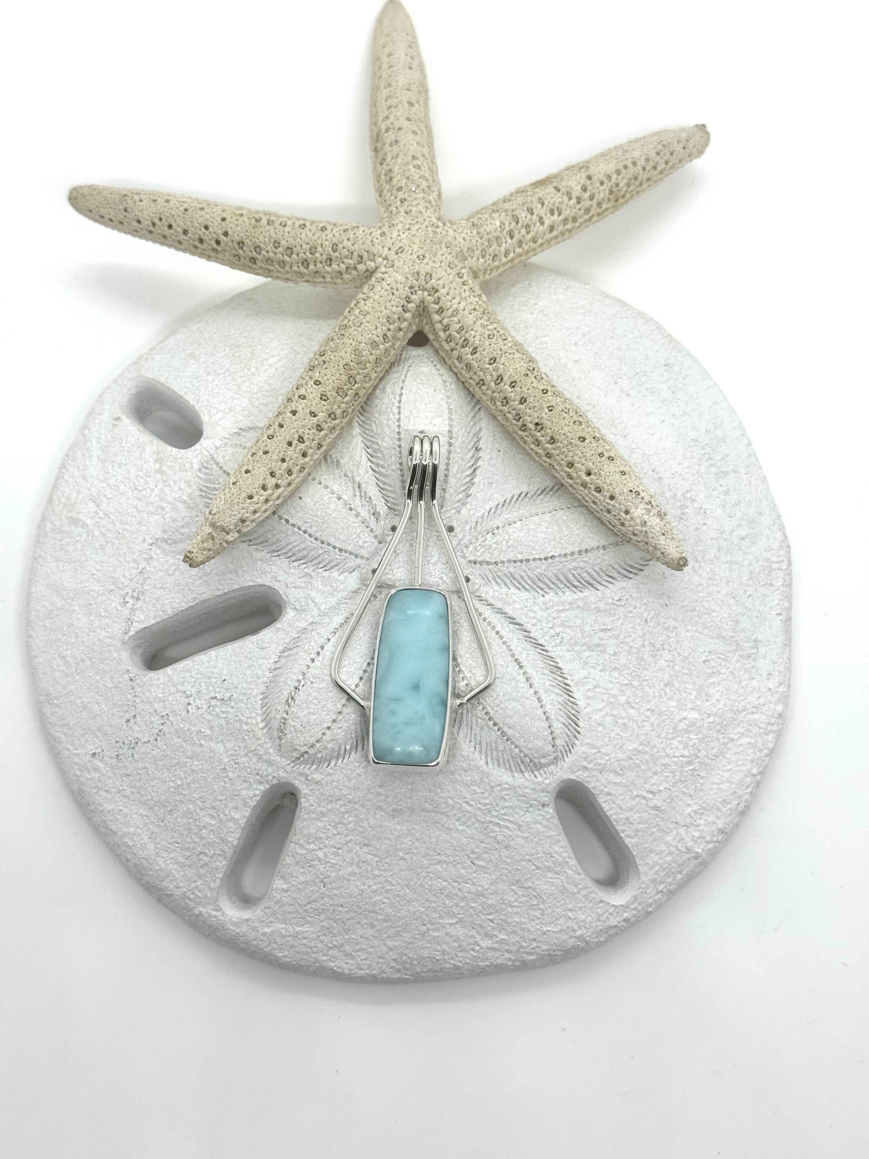 Diver  Larimar pendant