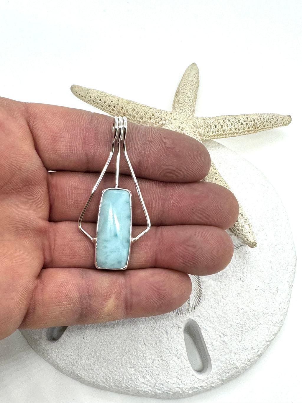 Diver  Larimar pendant