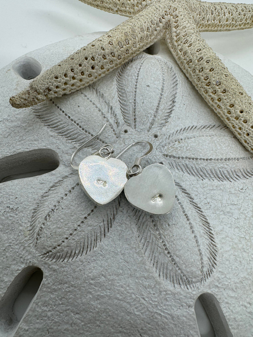 One love Larimar earrings