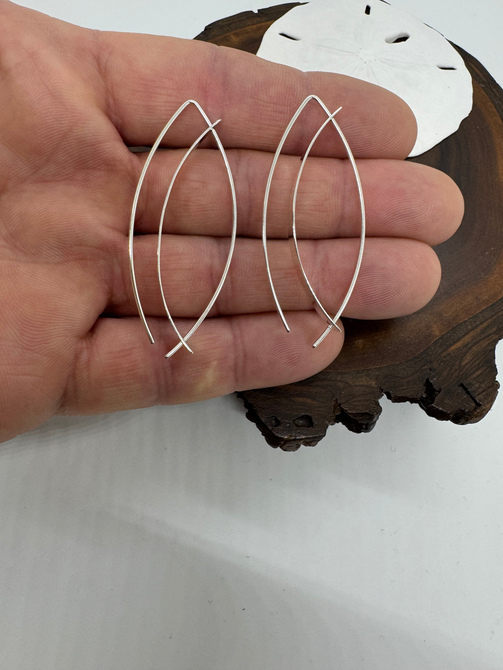 Winding way earrings