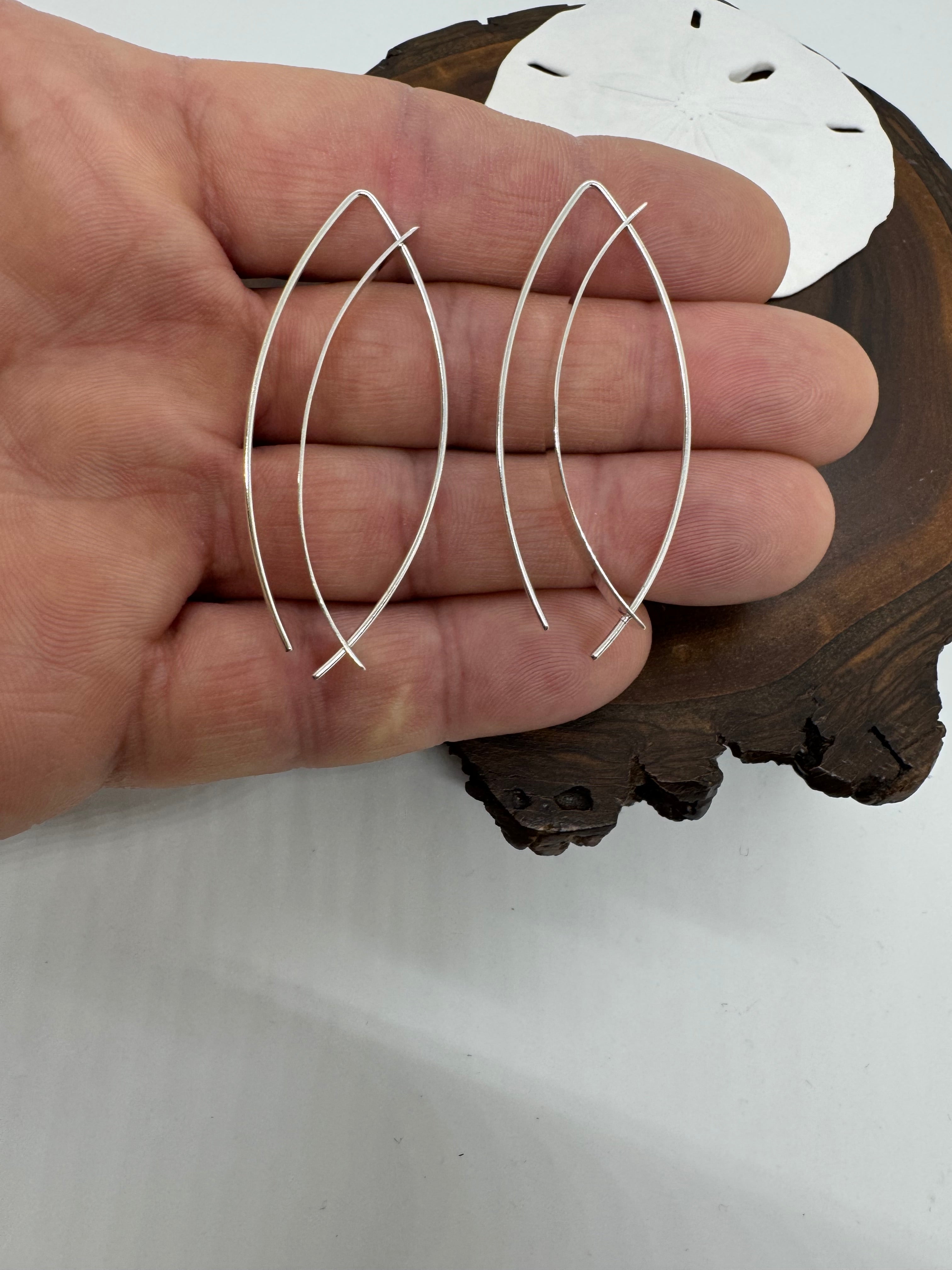 Winding way earrings