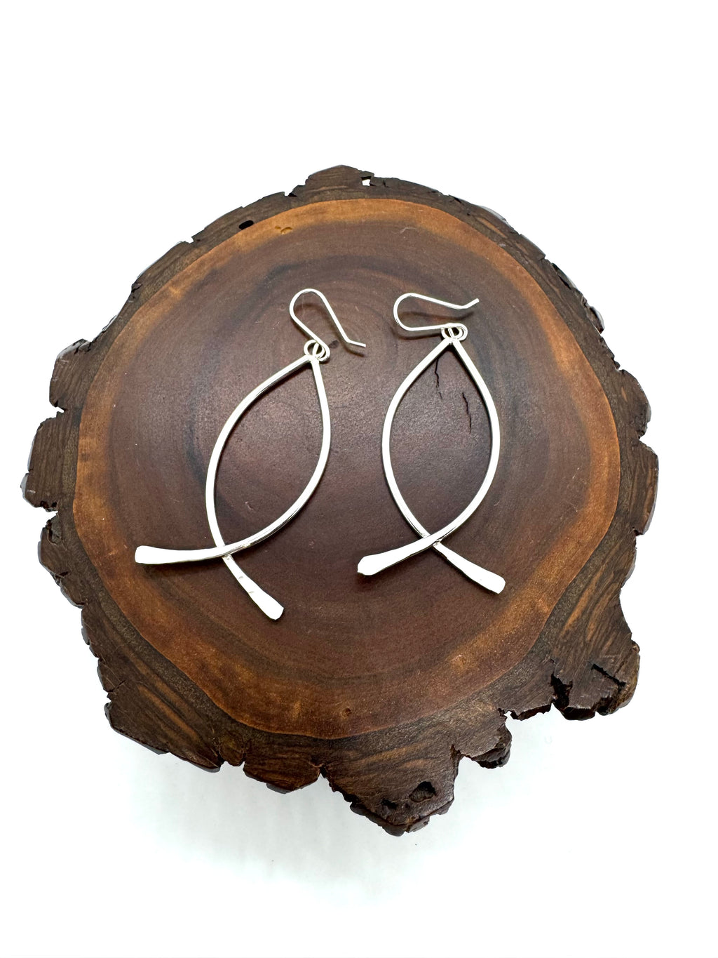 Fish hanging earrings