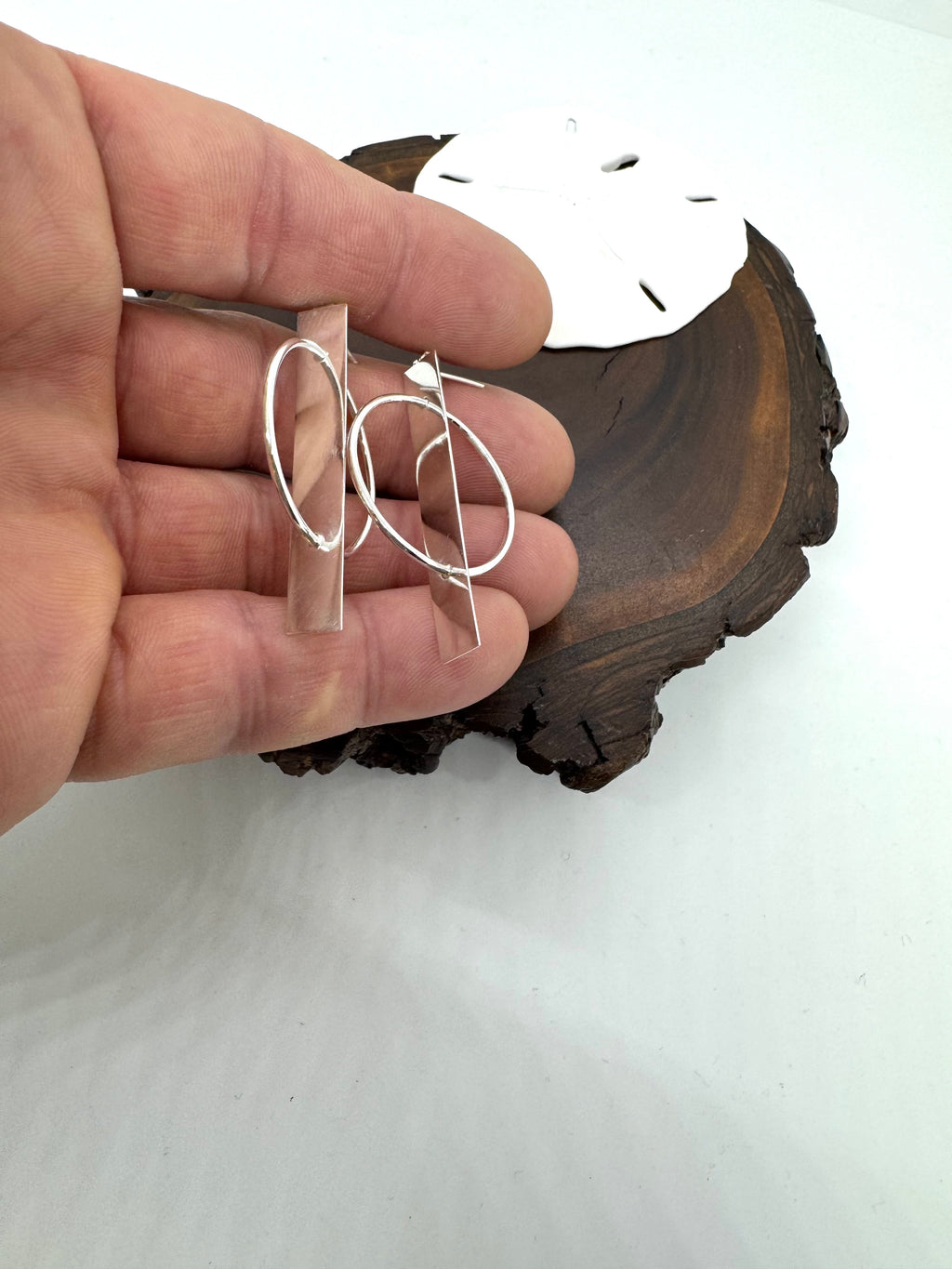 Lifestyle post earrings