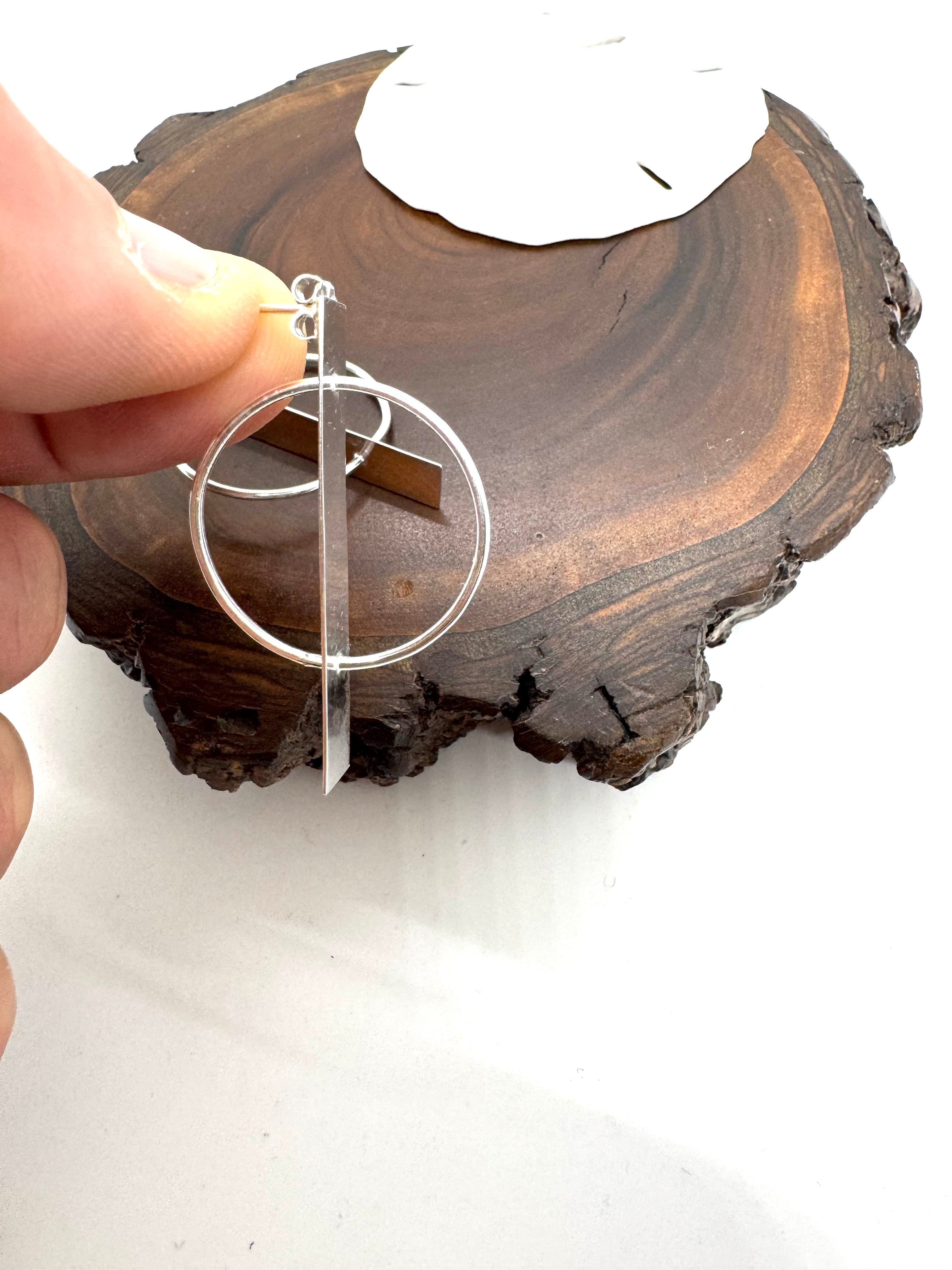 Lifestyle post earrings